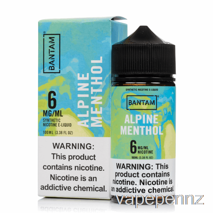 Alpine Menthol - Bantam Vape - 100mL 6mg VAPE NZ